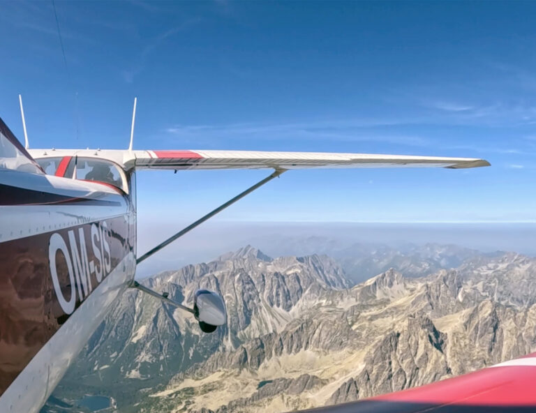 Vyhliadkovy let Tatry